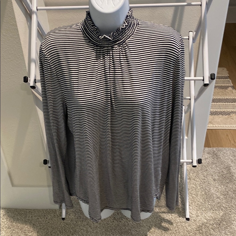 Gilli Black and White Striped Tunic